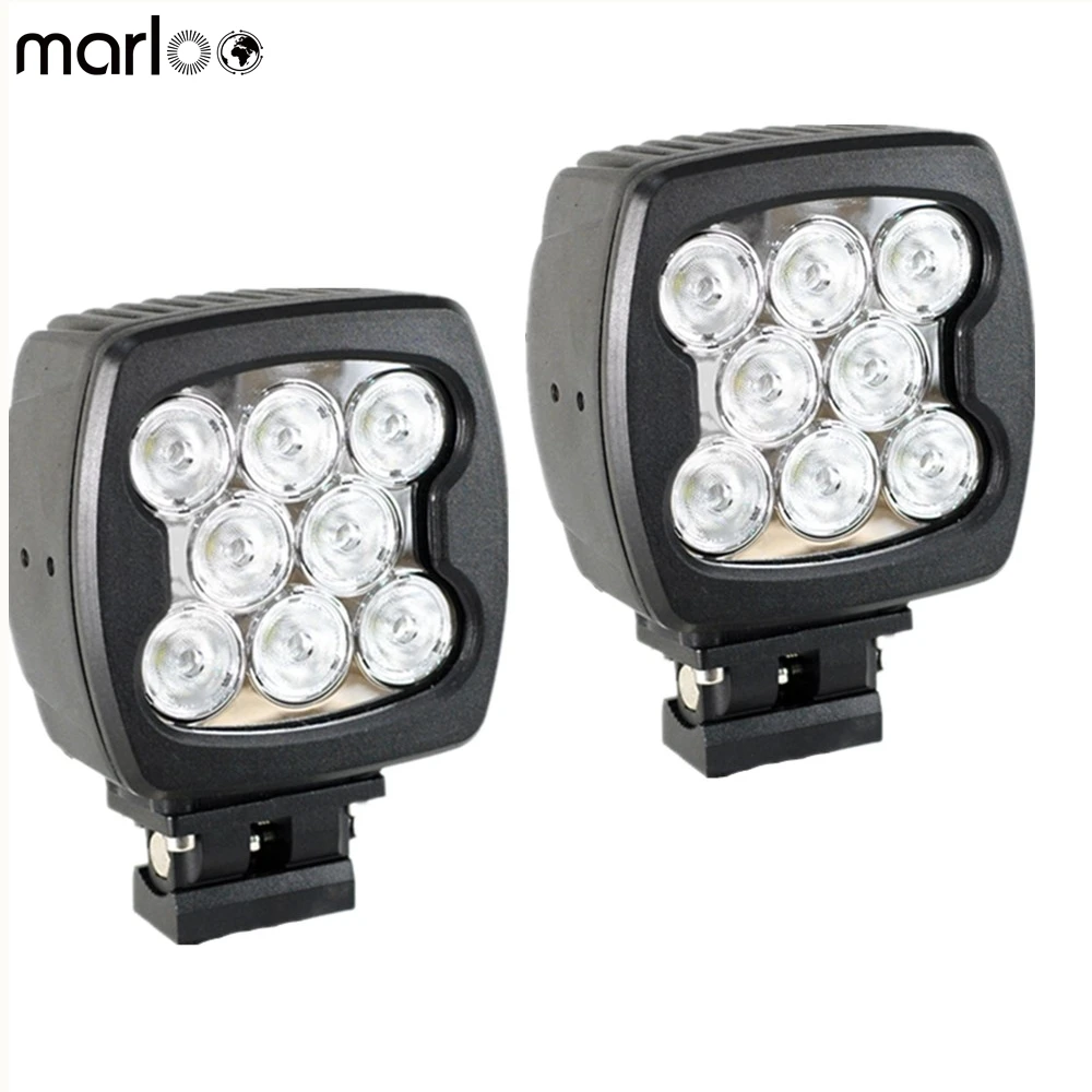 Marloo 2X 80W 5.5 Inch Led Work Light For Offroad Tractor 4WD UTV ATV SUV Boat Pickup Jeep Van Wagon Car IP67 4x4 Heavy Truck