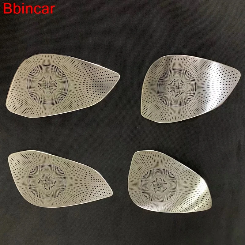 

Bbincar For Mitsubishi Eclipse Cross 2018 Interior Stainless Steel Audio Speaker Car Door Loudspeaker Trim Cover Styling