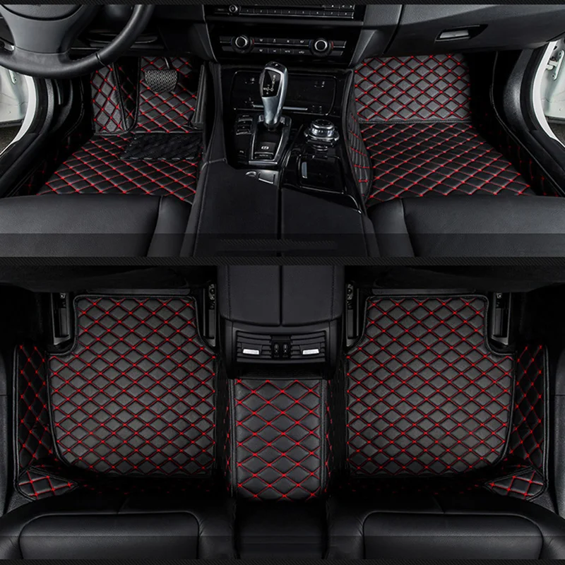 Car Floor Mat For Nissan D22 GT-R fuga Quest GENISS Qashqai Note Murano March Teana Tiida Almera X-trai LANNIA Custom Foot Mats