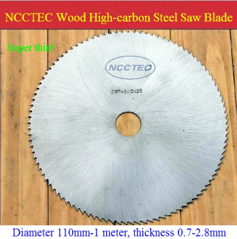 

7'' 80 teeth SUPER THIN 1mm thickness High-carbon Steel tct cutting blade for expensive WOOD FREE Shipping NWC78HT1 |180mm blade