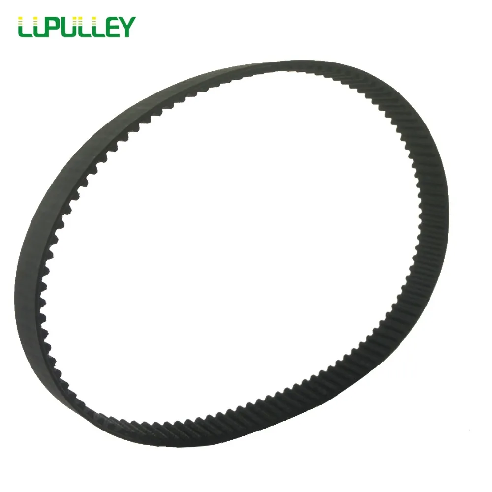 LUPULLEY S5M Rubber Round Timing Belt Width 15/20/25mm S5M475/490/500/515/520/525/550/555/560/565/575 Gear Transmission Belt