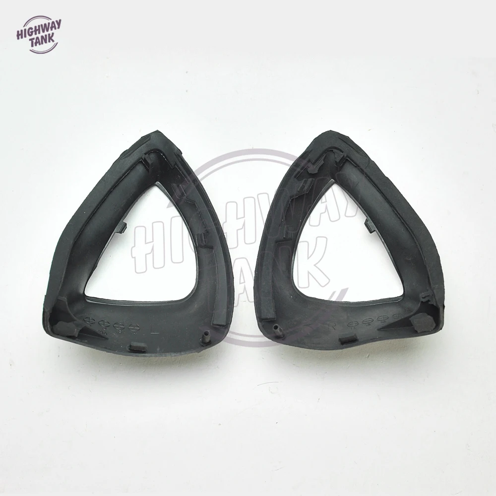 Black Motorcycle Mirror Base Boot Rubber Boots Moto mirrors bottom Cover case for Honda GL1800 Goldwing 2001-2010