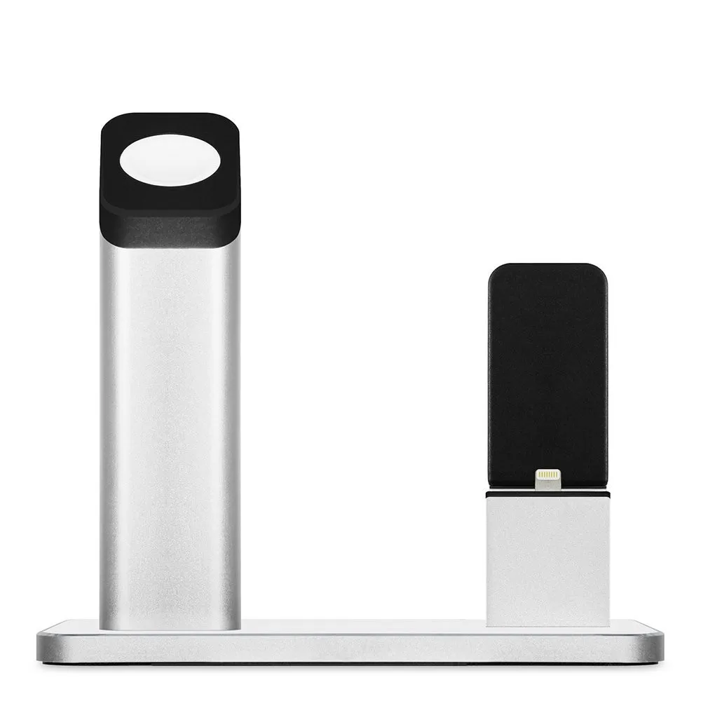 الألومنيوم حامل حامل ل أبل ووتش 3/2/1 حوض شحن شاحن محطة جبل قاعدة ل فون X/8/ 7/7 زائد/SE/5s/6S/زائد