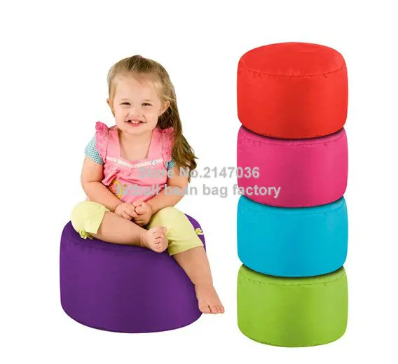 Outdoor and indoor Cube bean bag pouf ottomans