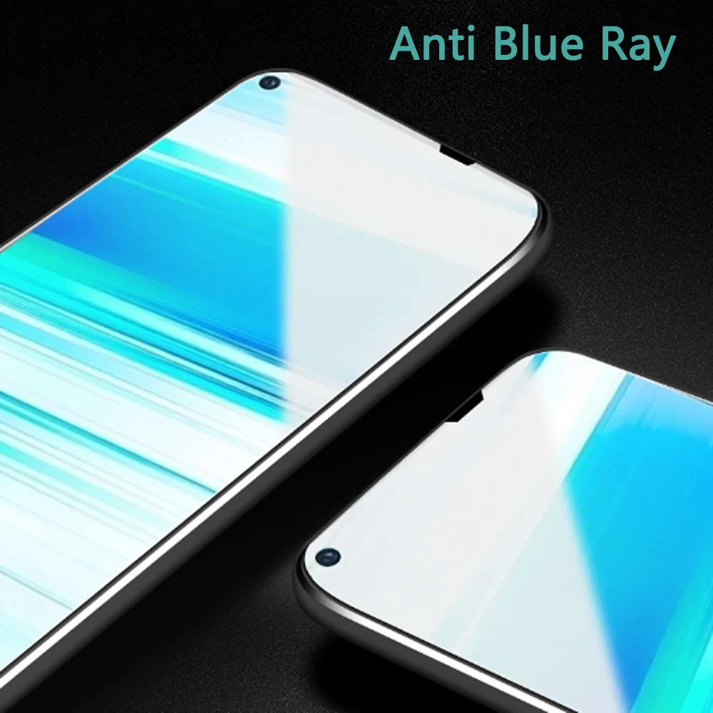 100 PCS a lot HD Tempered Glass For VIVO Z 5X Full Cover Anti Blue  light Protective Screen Protector Film