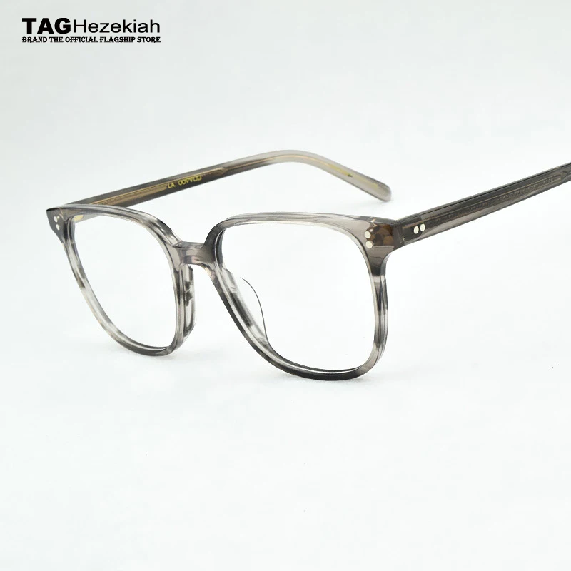 Gafas ópticas Vintage para hombres y mujeres, gafas de lectura con montura grande TT5374, anteojos transparentes para miopía, anteojos para computadora