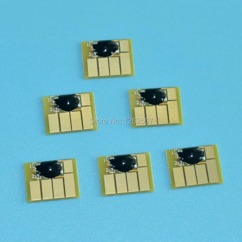 Imagem -03 - Compatível com Chip de Arc para hp Designjet T610 T770 T795 T1100 T1200 T1300 T2300 Plotters Cartuchos para Hp72 Cores H72