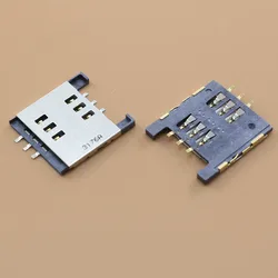 YuXi Brand New for Blackberry torch 9800 9810 sim card connector reader holder tray socket contact Flex Cables