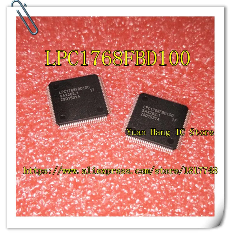 

Free Shipping 10pcs LPC1768FBD100 LQFP-100 LPC1768FBD QFP-100 LPC1768 32 bit microcontroller LQFP100 ARM chip New original