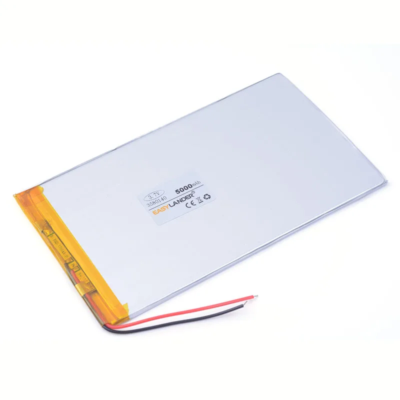 بطارية ليثيوم بوليمر ليثيوم قابلة لإعادة الشحن ، V ، ion mAh ، Chuwi V88 ، V971 ، m9 ، Pipo ، Tablet ، PC