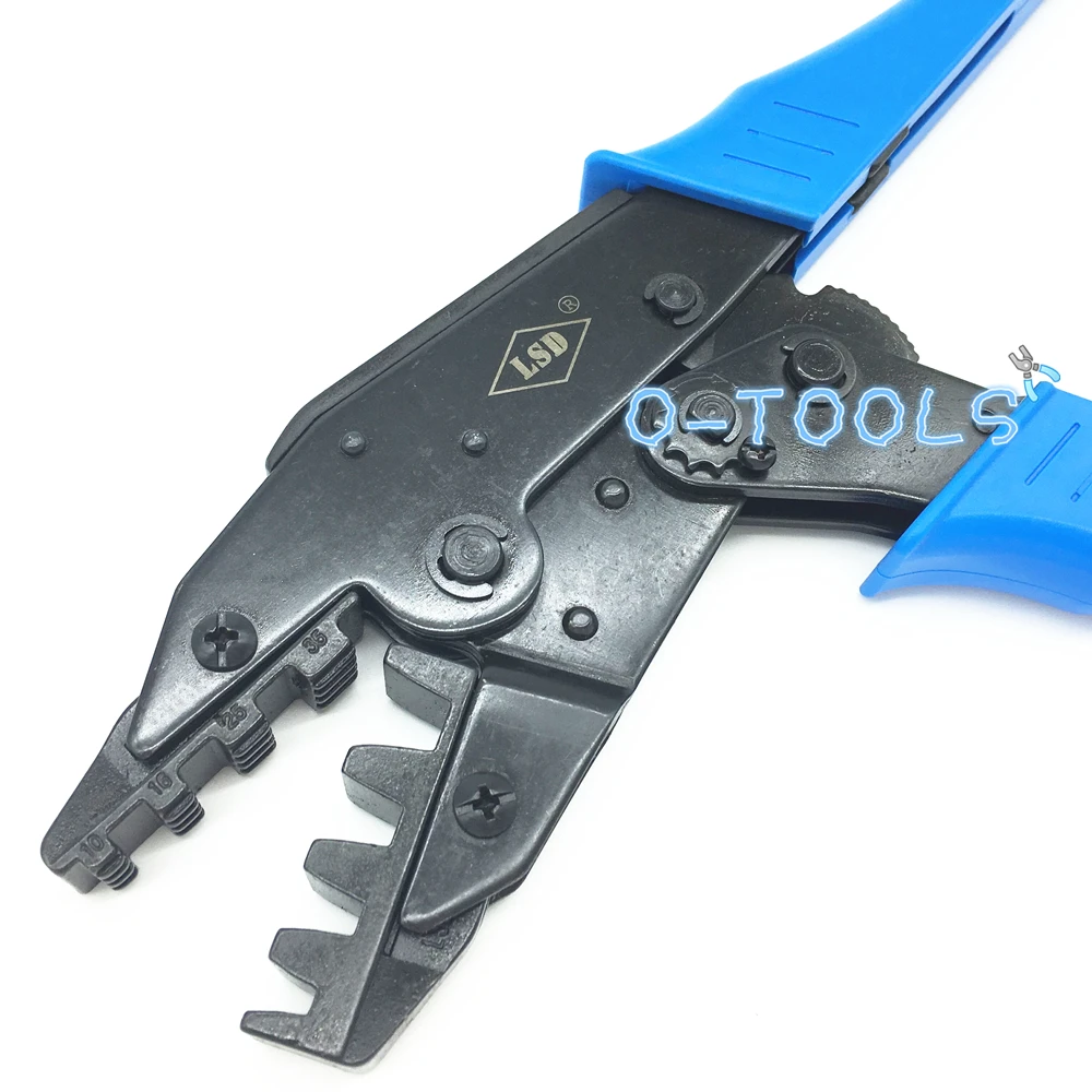 اسئلة العقص أداة ل سلك نهاية الحلقات 10-35mm2 اليد cimping ذو طيات المكشكش LS-35WF