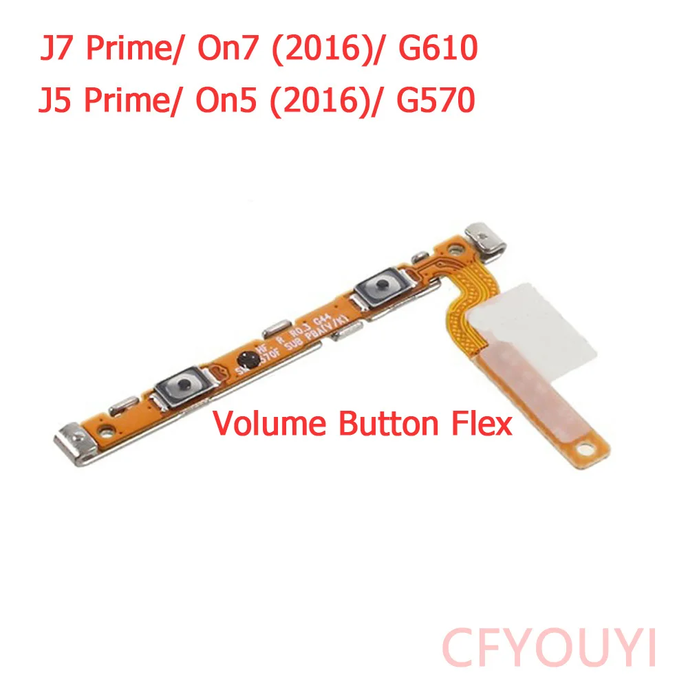 OEM Volume Button Flex Cable for Samsung Galaxy J7 Prime/ On7 (2016)/ J5 Prime/ On5 (2016) G570 G610 J330 J530 J730