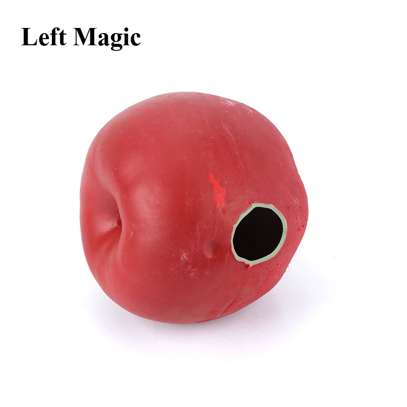 Rubber Fake apple From Empty Hand Imitation Vanishing / Appearing apple Magic Tricks Magician Stage Gimmick Illusion Comedy