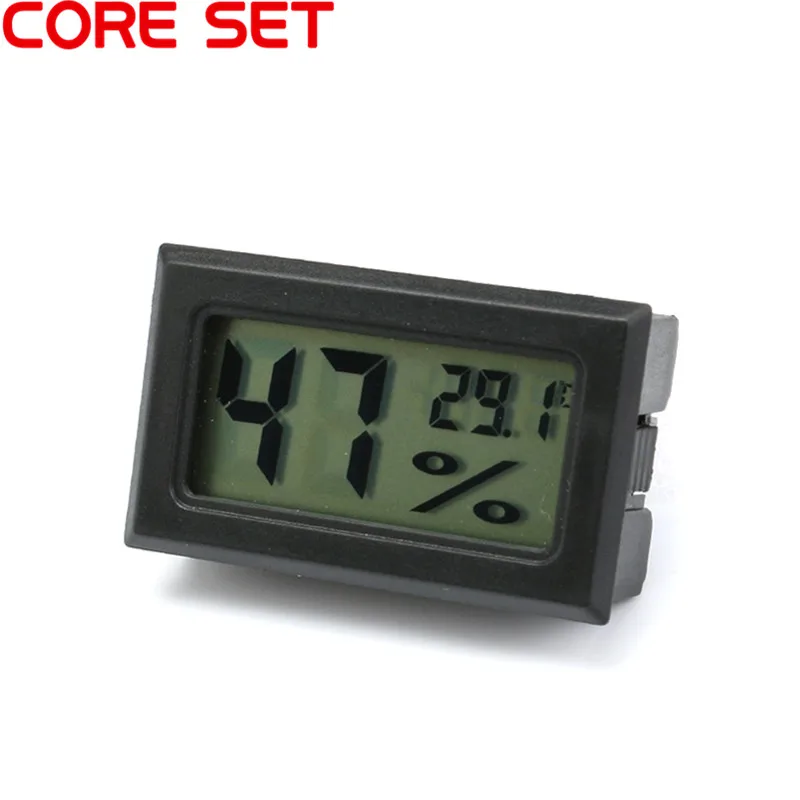 1 PCS Mini LCD Digital Hygrometer Thermometer For Incubator Temperature Indoor Convenient Temperature Sensor Humidity Meter