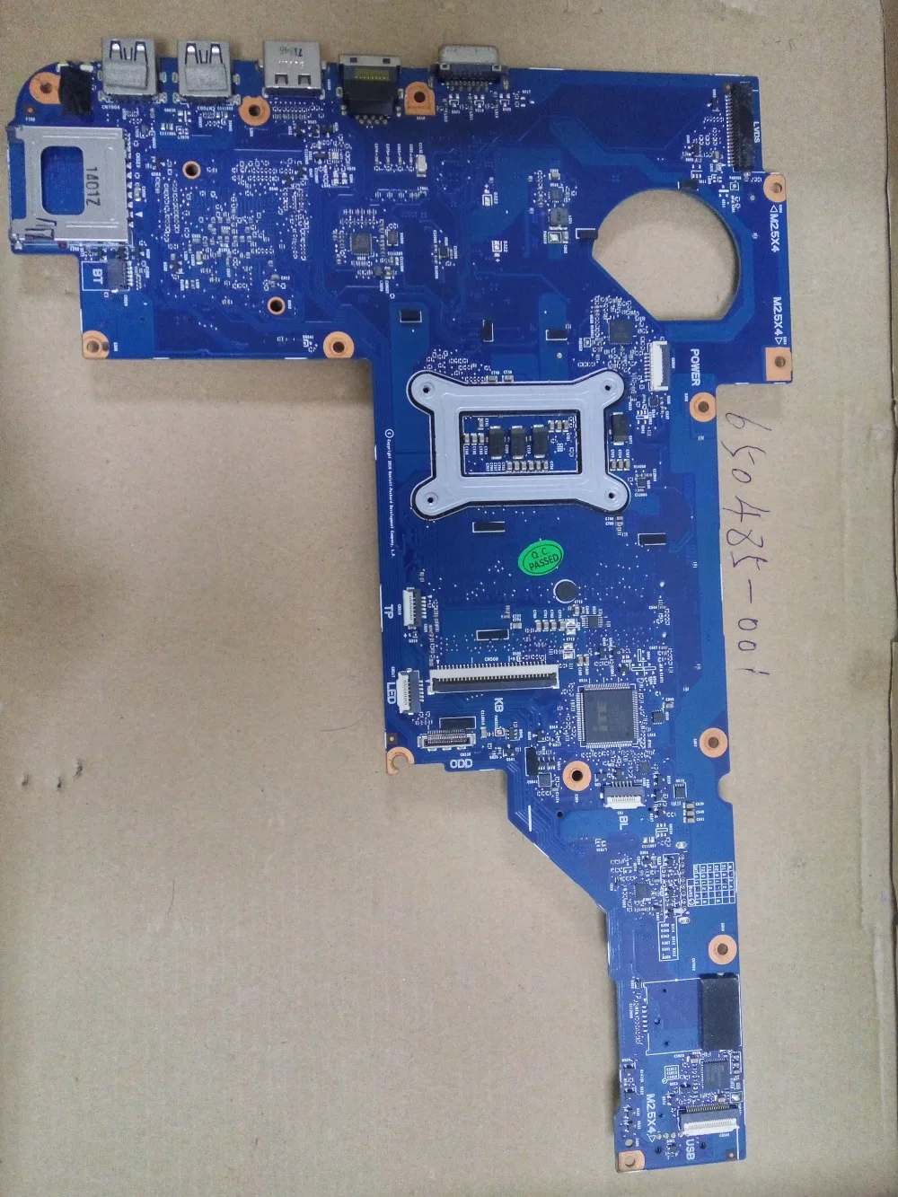 650485 -001 لوحة توصيل DV4-4000 متصلة مع لوحة توصيل اختبار كاملة للوحة الأم