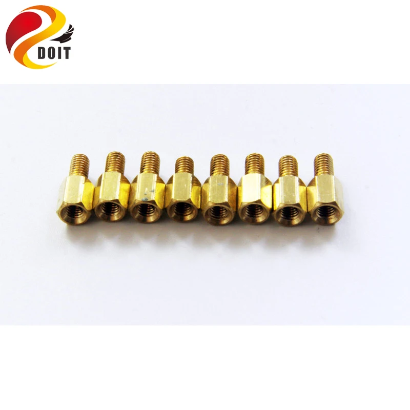 Copper Pillar Cylinder for Smart Car Coupling Connector Connecting DIY RC Toy Support Part Accessory M3*30mm 50mm