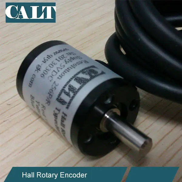 

Absolute Type 12 bit Magnetic SSI Angle Hall Encoder 38mm outer diameter 6mm shaft HAE38U24V12A0.5