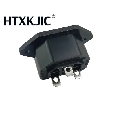 50 stks IEC 320 C13 vrouwelijke industriële power connector socket voor PDU Socket Plug Mains Power Connector Voeding Uitgang outlet