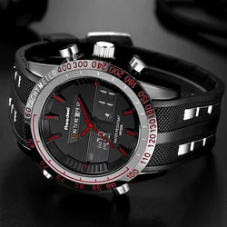 2018 New Brand Watch Men Date Day LED Display Luxury Sport Watches Digital Military Men's Quartz Wrist watch Relogio Masculino