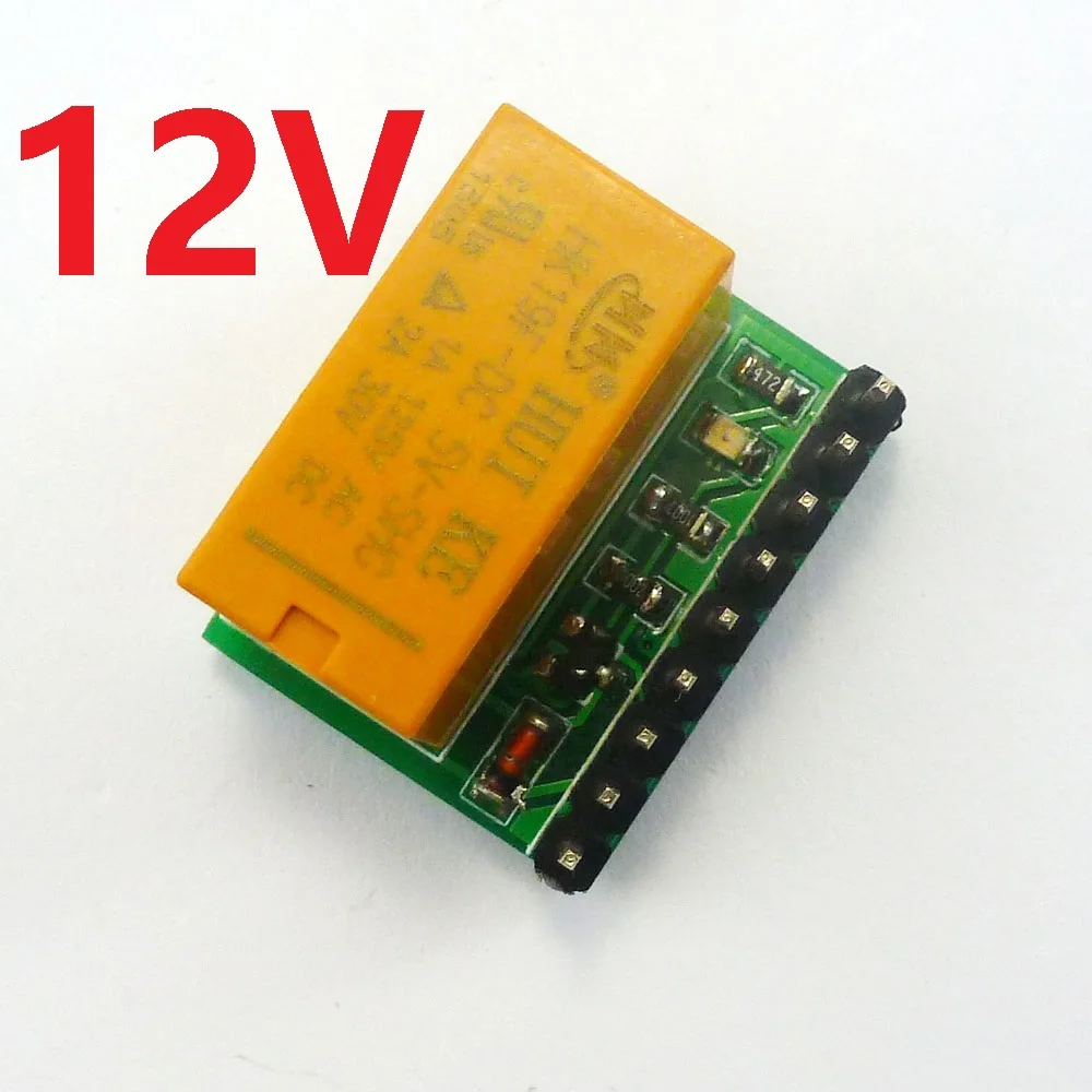 DC 12V DPDT Signal Relay Board For Stereo Audio Motor Polarity Reversal PLC of the Dual Channel Selector Switch Module