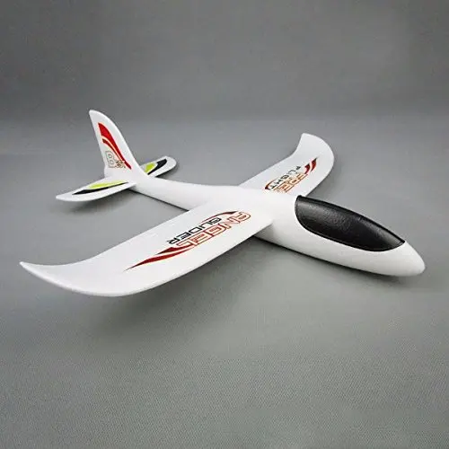 EBOYU 702 Hand Launch Plane 480MM Wingspan EPO Hand Launch Free Fly Glider -Random Color Sent