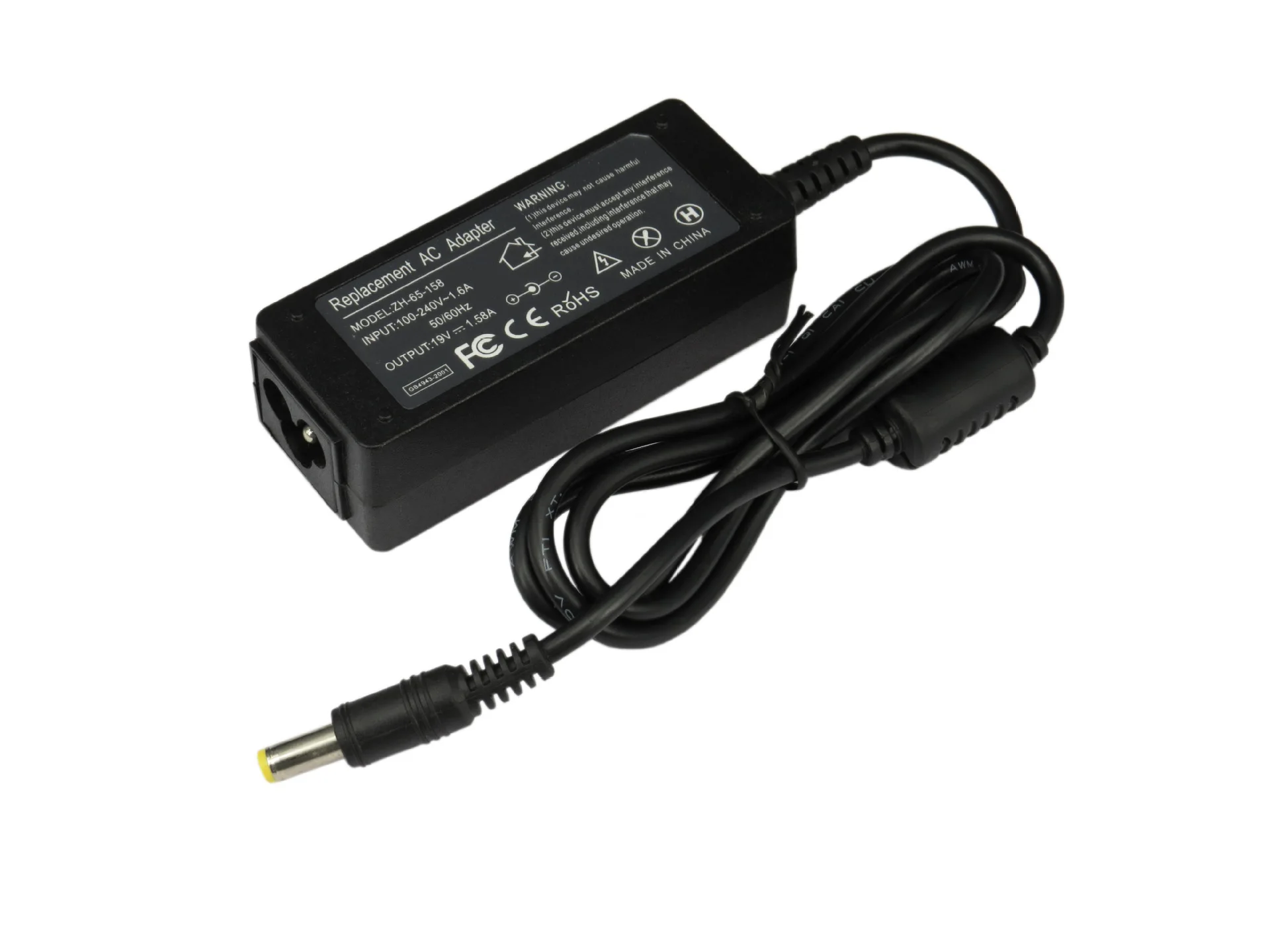 Adattatore di alimentazione ca per Laptop 19V 1.58A 30W per Acer Aspire One AOA110 AOA150 ZG5 ZA3 NU ZH6 D255E D257 D260 5.5mm * 1.7mm