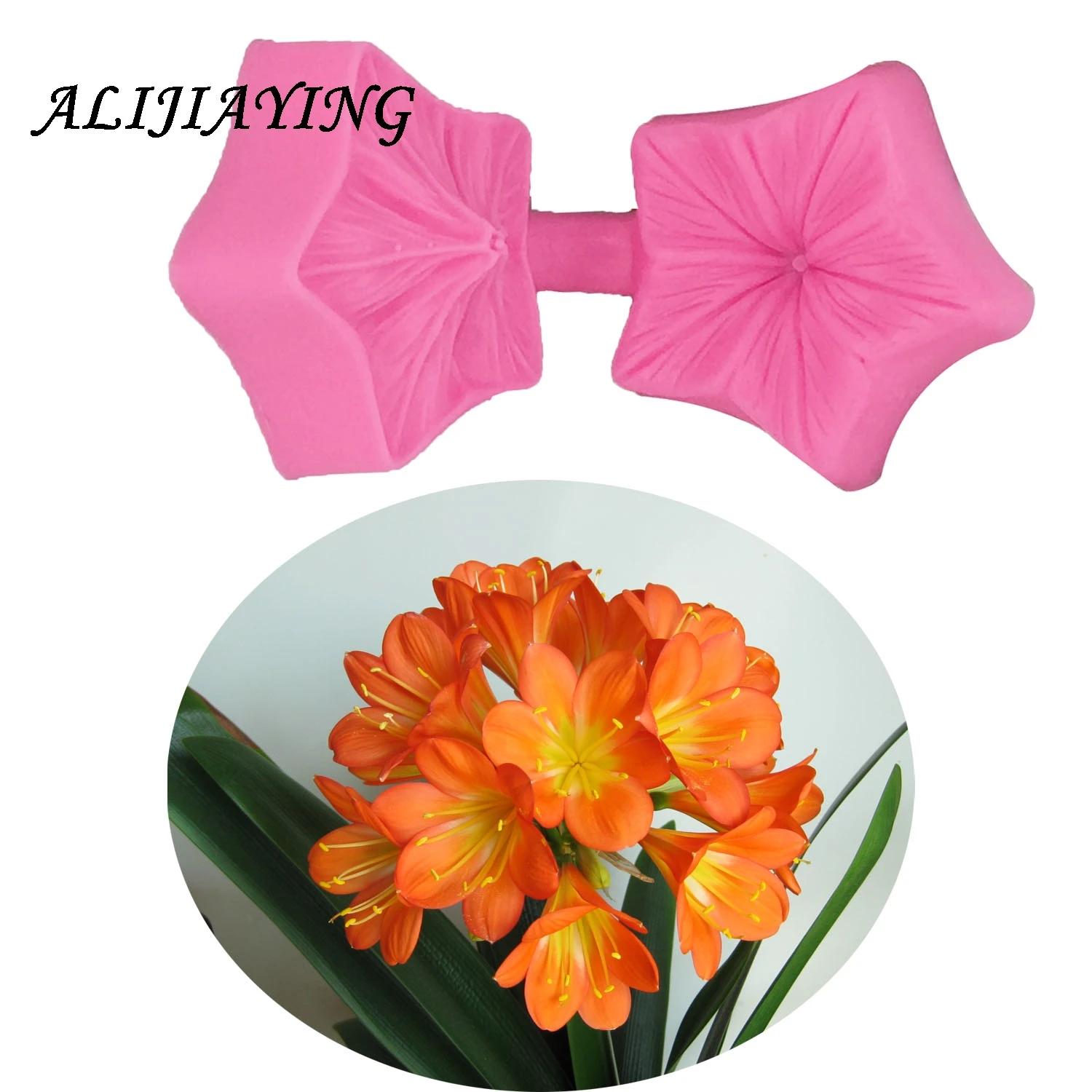 1Pcs Sugarcraft Flowers leaf Petal Cake Mold Silicone Mold Cake Decoration Tool DIY Baking Mold Cake Border Mould D1259