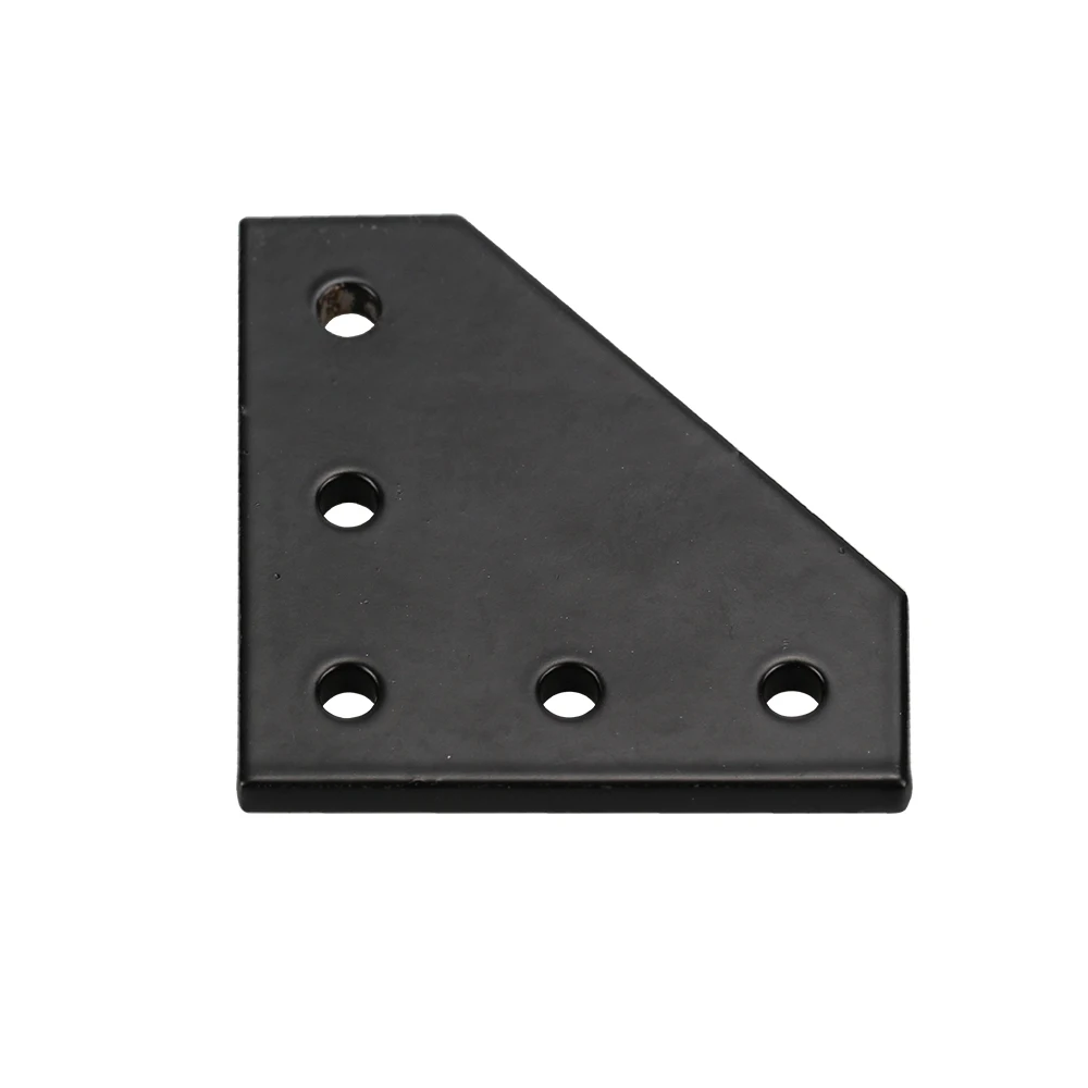 5 holes 90 degree joint board plate corner angle bracket connection joint strip for 2020 aluminum profile