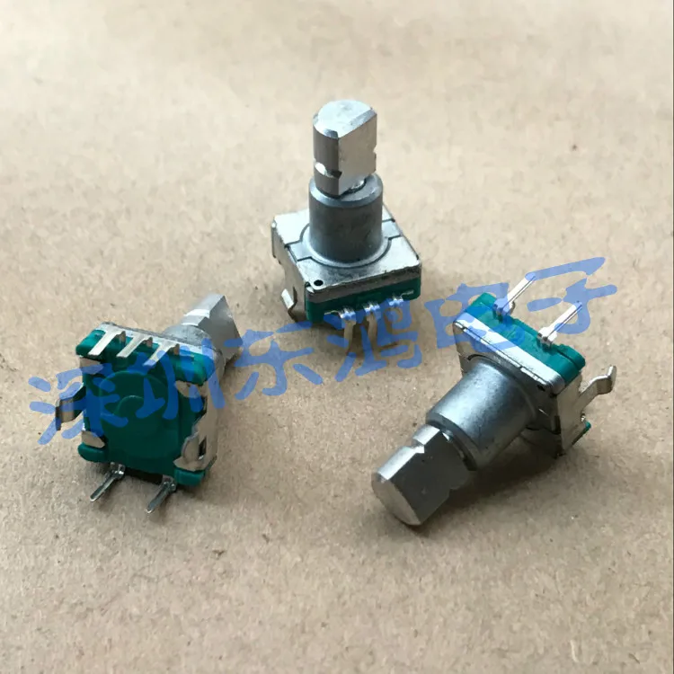 

3pcs for ALPS alpine EC11 encoder with switch 30, positioning 15 pulse shaft length 14MM