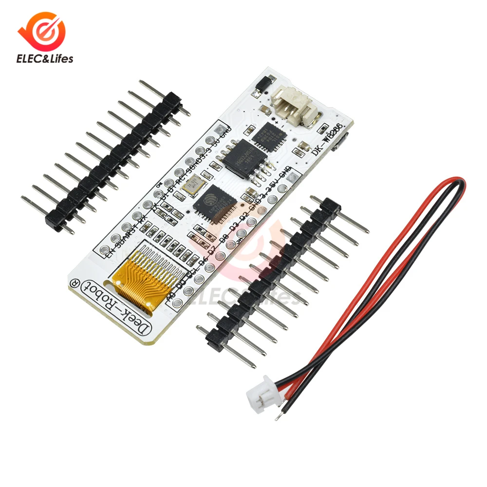 ESP8266 WIFI عدة وحدة 0.91 ''شاشة OLED الرقمية Wifi NodeMCU CP2014 USB إلى لوحة تطوير فلاش تسلسلية 32Mb لاردوينو