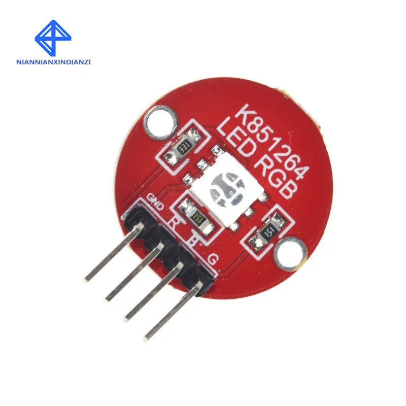 NIANNIANXINDIANZI 3 Colour RGB SMD LED Board Module 5050 Full Three Color LED for arduino DIY Starter Kit