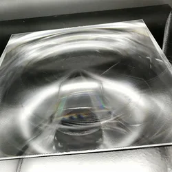 custom lens rectangle optical PMMA  fresnel lens with HD fine groove pitch for 88x52mm  professional diy projector kit lens