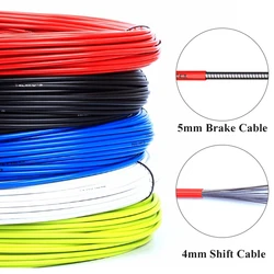 3m 4mm/5mm Bicycle Brake Cables Line Pipe Bike Shifters Derailleur Cable MTB Road Bike Shift Cable Wire Pipe High quality 6Color