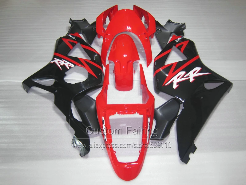 Fairing kit for Honda CBR954RR 02 03 red black fairings set CBR954RR 2002 2003 BM02