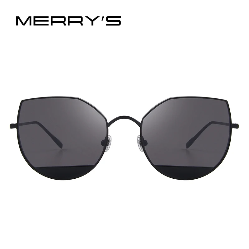 MERRYS-gafas de sol clásicas de estilo ojo de gato para mujer, lentes de sol con montura de Metal, S8108, 2019