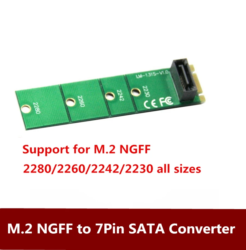 

Конвертер M.2 NGFF на SATA3.0, адаптер, инструмент обнаружения NGFF NFFF на SATA3, 1 шт.