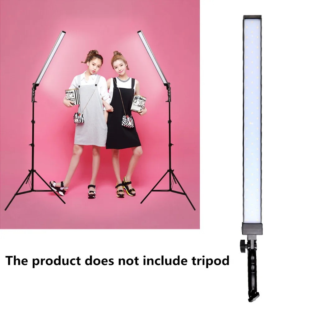 

GSKAIWEN H-600 LED Video Light Handheld Lamp LED Photographic Studio Lighting 5600K Adjustable Brightness (Not Include Tripod)