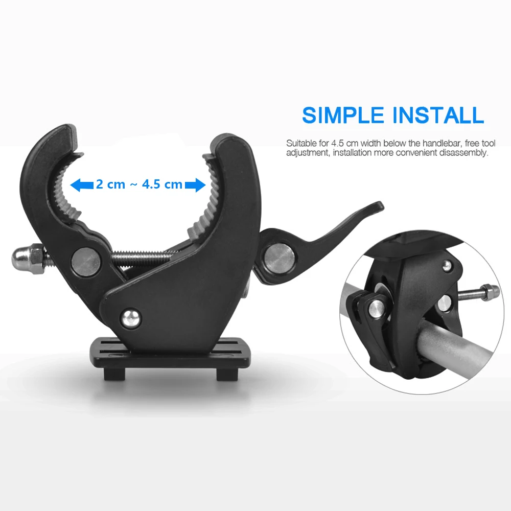 Universal Bike Bicycle Motorcycle Phone Holder Waterproof Case Zipper Pouch for Iphone Huawei P30 Plus Mount For Xiaomi Redmi 7