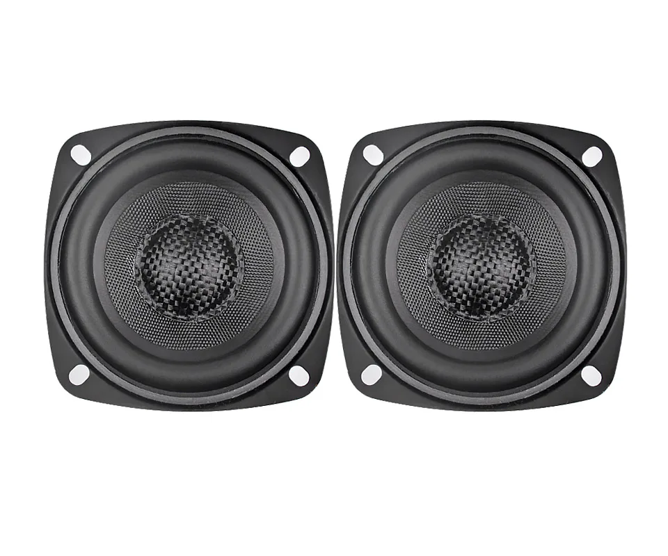 AIYIMA 2 Stück 3 Zoll Breitband-Lautsprecher 4 8 Ohm 20W Wasserdichte Lautsprecher Glasfaser-Lautsprecher für Heim-Verstärker Audio – Detail 5