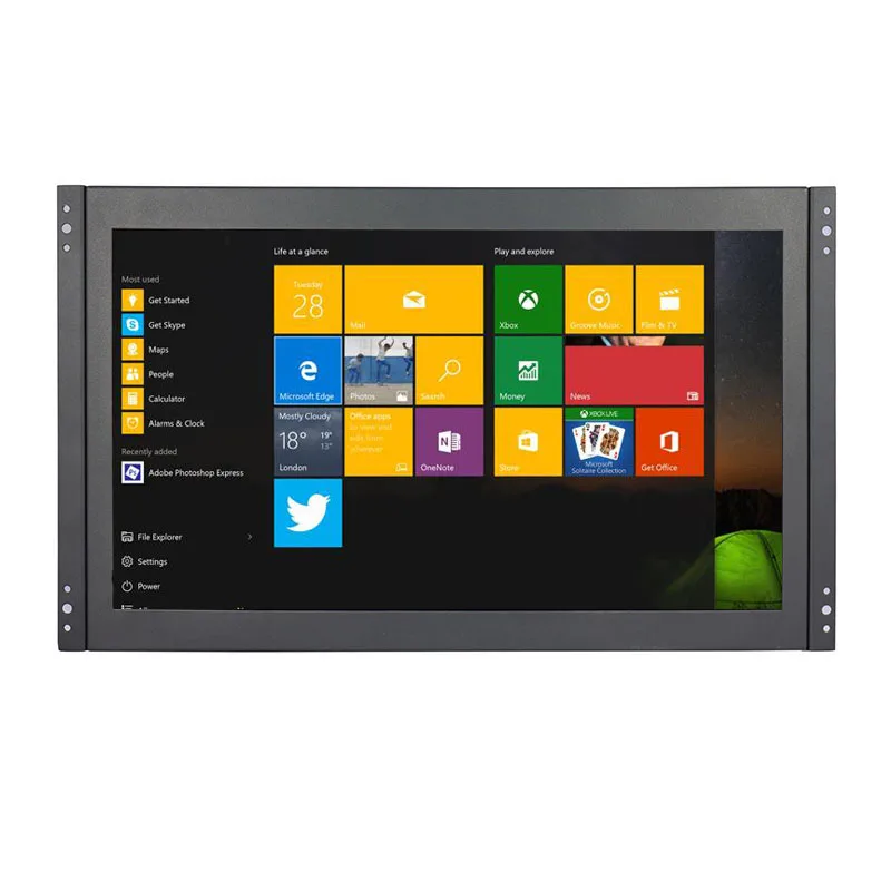 13.3 Inch 1920*1080P HD Open Frame Resistive/Capacitive Touch Screen Monitor Laptop VESA/Wall Mounted  With VGA HDMI Interface