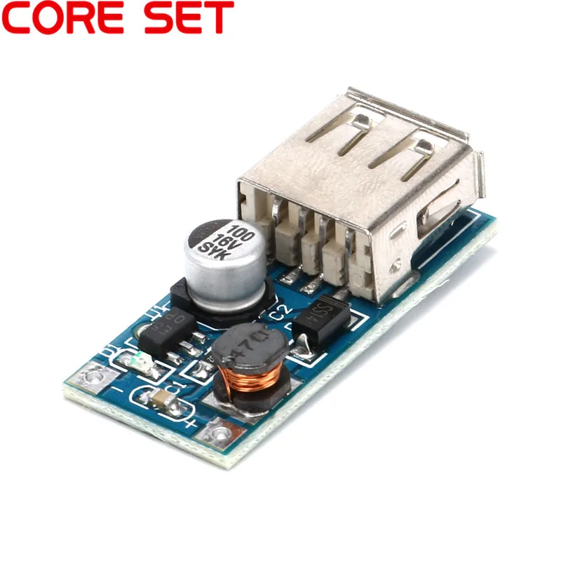 DC-DC 0.9-5V To 5V Step Up Converter Boost Module 600MA USB Charger For MP3 MP4 Camera