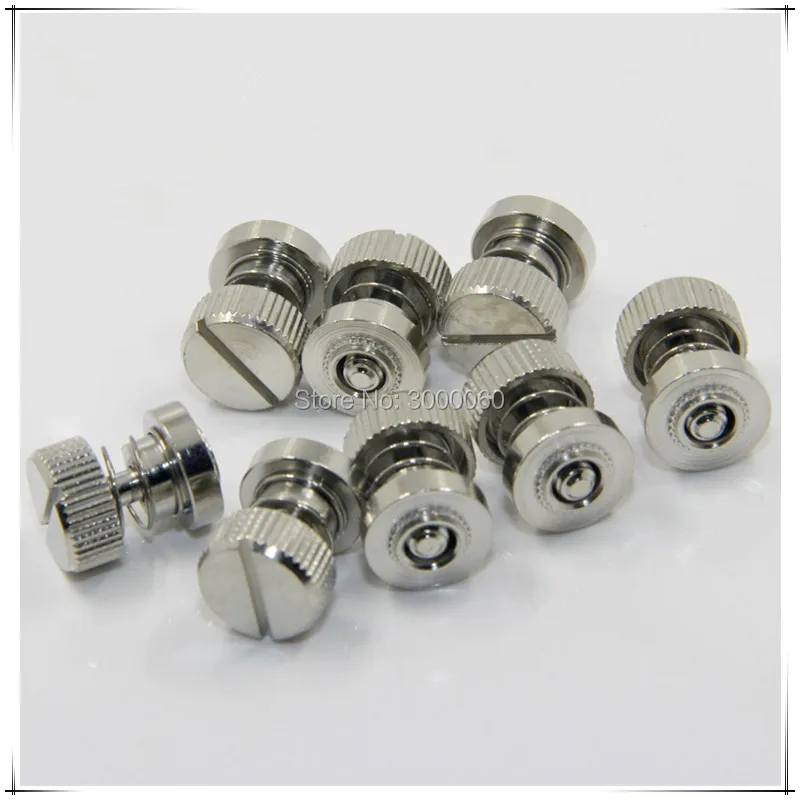 Parafuso de mola de combinação de pressão knurled para gabinete de armário