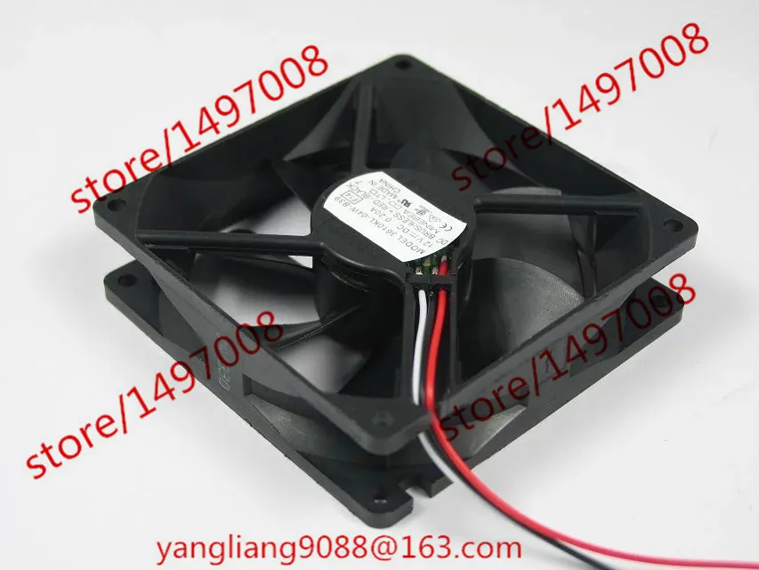 

NMB-MAT 3610KL-04W-B39 F14 DC 12V 0.20A 3-Wire 90x90x25mm Server Cooling Fan