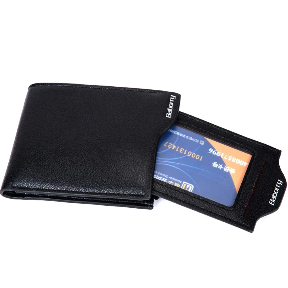 RFID Theft Protect Coin Bag Zipper Men Wallets Purses PU Leather Wallets for Men with RFID Blocking Purse Coin Purse