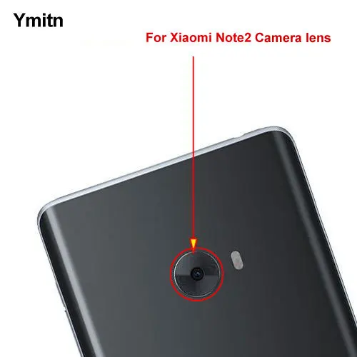 

New Ymitn Housing Back Camera glass Lens Cover with Adhesive replacement For Xiaomi Note2 Mi Note 2 ,Free Shipping