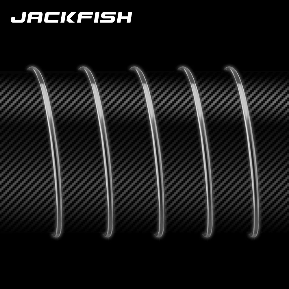 JACKFISH 500M Fluorocarbon vislijn 5-30LB Super sterke merk Hoofdlijn clear vliegvislijn pesca