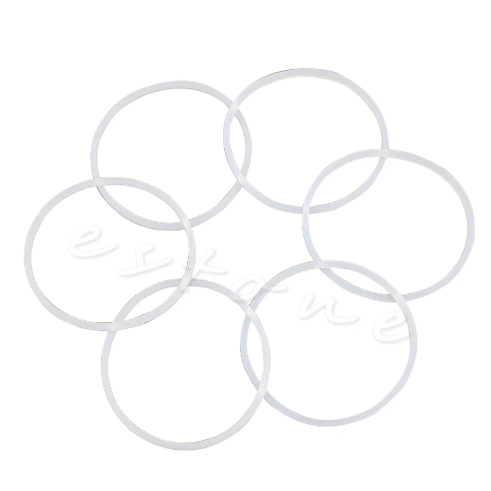 Новинка 2021, 6 шт., новые сменные прокладки, резиновое уплотнительное кольцо для Magic Bullet Flat/Cross Blade