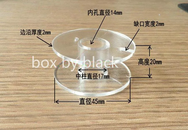 

45*14*20 мм пластиковая катушка для проволоки, Формовочная катушка для спикера, индуктор 50 шт./лот