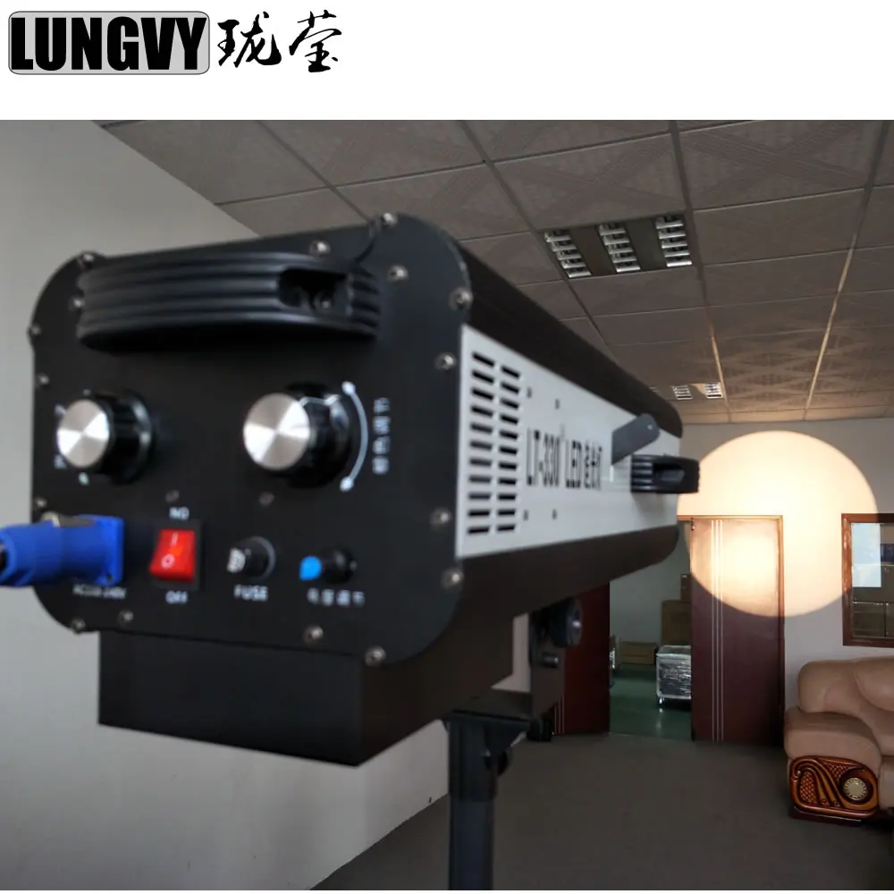 

Free Shipping Following Spot Light LED 330W For Wedding/Theater Decoration Performance Follow Spot Light