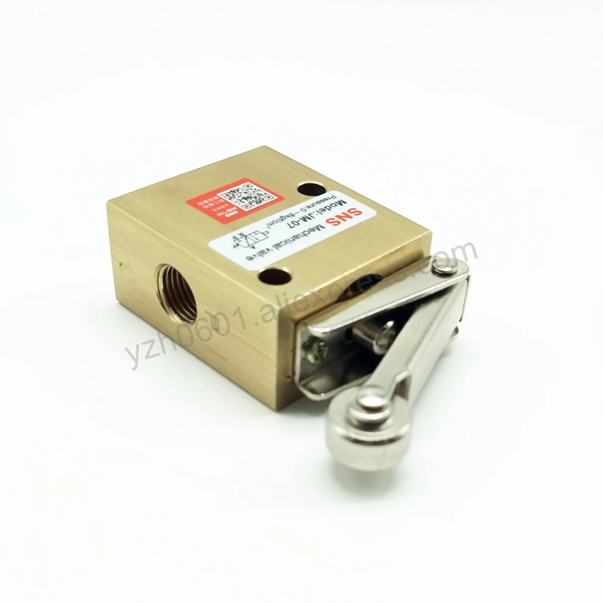 JM-07 Mechanical Valve 1/4''  Pneumatic Control Valve 2/3 Way